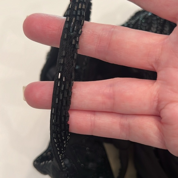 NWT Mac Duggal 5107 Embellished Leaf Evening Gown Black SIZE 2 - Picture 12 of 15